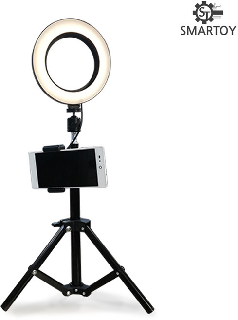 스마토이 스탠다드 탁상용 링라이트 + 링조명 삼각대 세트, 1세트, SMTRLTB01