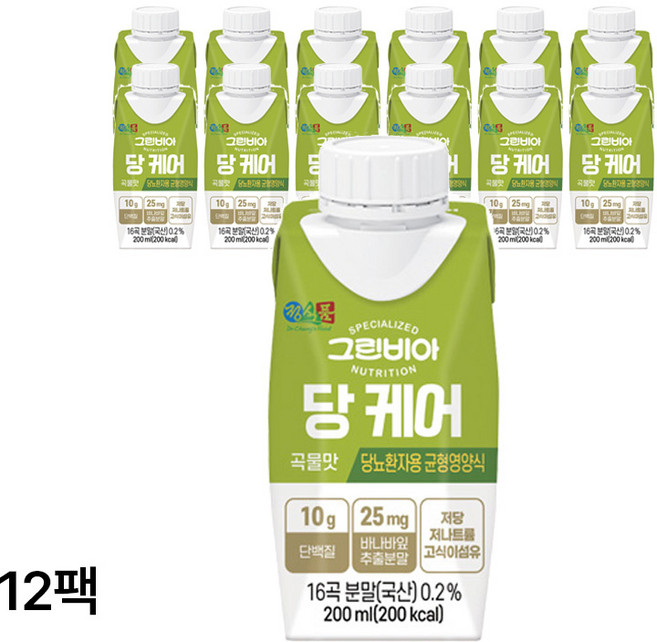 당 케어, 200ml × 12개, 12개, 200ml
