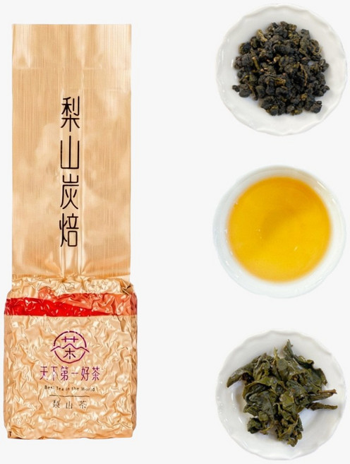 天下第一好茶 梨山炭焙茶 炭香濃郁 醇厚迷人, 半斤(150g*2),真空袋