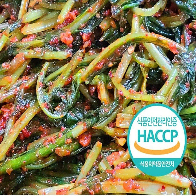 갓 담근 전라도 얼갈이열무김치 100% 국내산 김치, 1kg, 1개