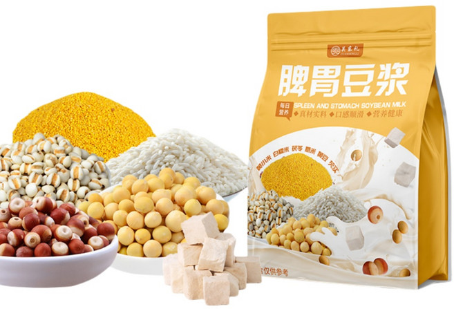 무당 위에좋은 아침식사대용 적소두 복령 검인 또우장 두유, 3개, 300g