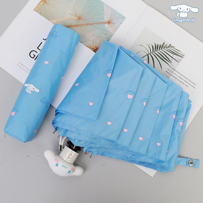 3단우산 산리오 버튼하나로 완전자동 어린이부터 성인까지 휴대용우산