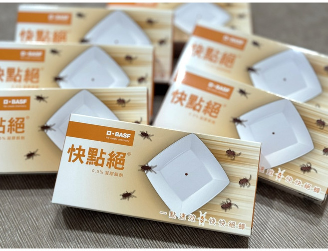 巴斯夫快點絕 0.5%凝膠餌劑 蟑螂剋星, 1個