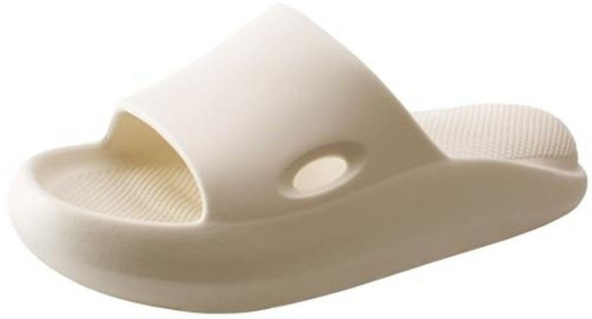 알비스토 슬리퍼 물리치료사 소프트 쿠션 실내 샌들 1.6인치(4cm) 두께 두꺼운 밑창, 27에서 28cm