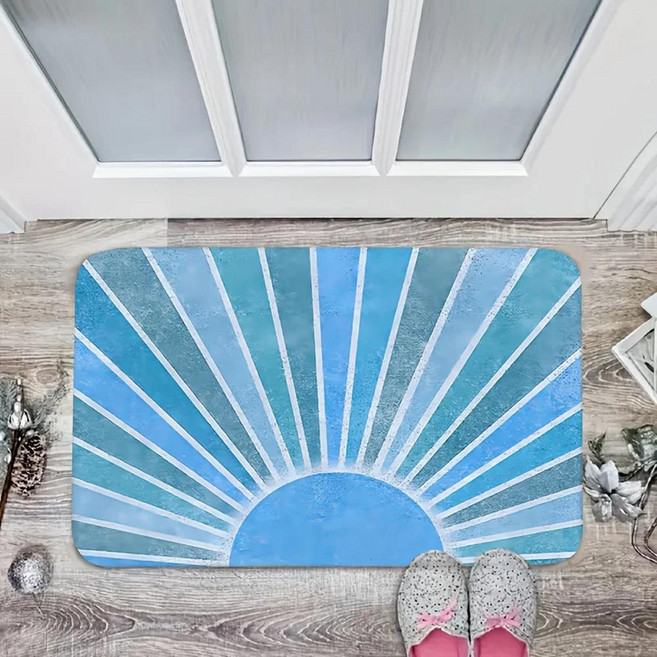 소프트 도어 매트 미끄럼 방지 바닥 홈 거실 주방 침실 농가 전원 주택 복도 빨 환영, 1개, 1. wyl-623007-dd / A. 40X60cm