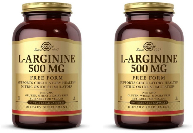 솔가 아르기닌 500mg 250베지캡슐 x 2통 L-Arginine, 250정, 2개