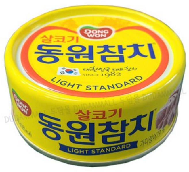 동원참치 살코기 라이트 스탠다드, 135g, 36개