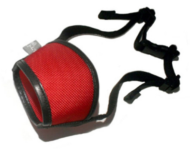 반자네 애견 입마개, (빨강) 4호, 1개