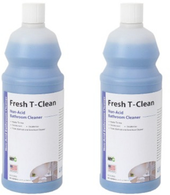후레쉬티클린 욕실 살균 세제 946ml 2개 T클린 화장실 변기 소독 청소 물때 광택 찌든때, 후레쉬티클린 욕실 살균 세제 946ml 2개 T클린 화