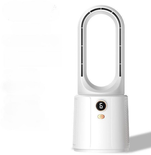 무선 무날개 냉풍기 사무실 가정용 냉각 미스트 팬 데스크탑 충전식 선풍기와 가습기능