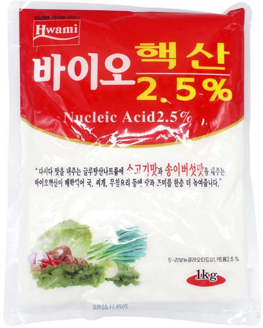 화미 바이오핵산 2.5%, 1kg, 3개
