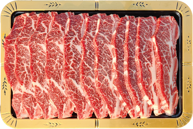 미국산 프라임등급 LA갈비 소갈비 선물세트 명절 캠핑용 1.5kg, 1개