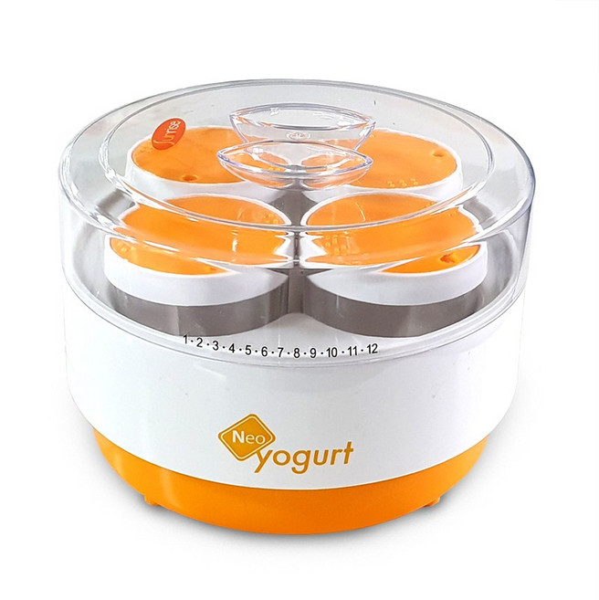 글라스컵 네오 요구르트제조기 유리용기 수제요거트, 단품