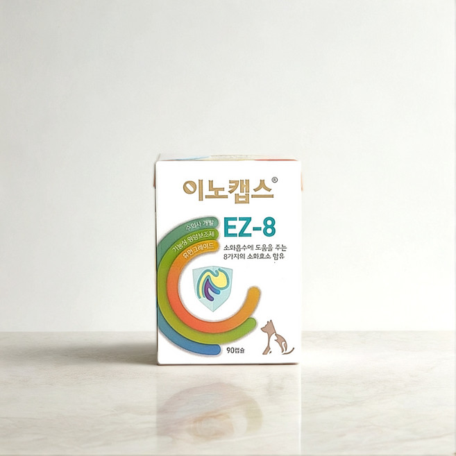 강아지 고양이 구토 췌장영양제 소화효소 췌장염 소화불량 장 영양제 소화제, 90g, 단품, 90개