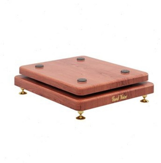 고성능 우퍼 방진 받침대 받침 서브우퍼 사운드바 거치대 패드 매트 방지 진동, 19. 2단35x40, 1개