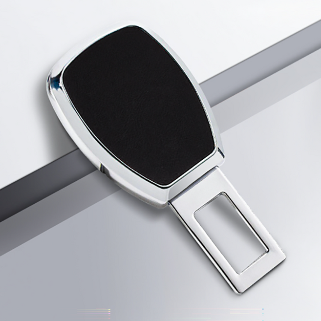 [제이엠리빙] 차량용 자동차 악세사리 안전벨트연장클립 2P 1+1, 2개, 블랙