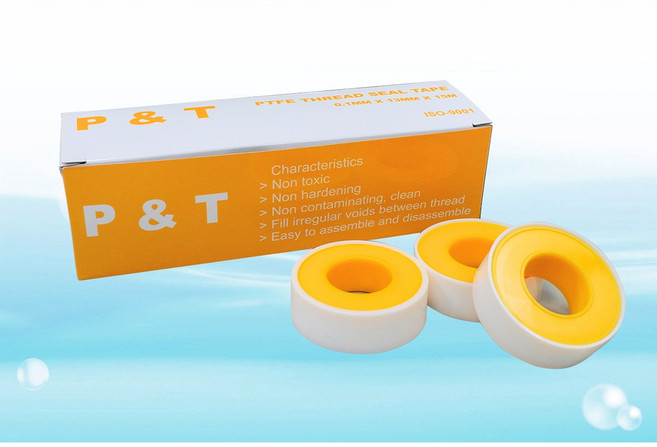 P&T 止洩帶 高密度止水膠帶 台灣製 10捲一盒, 1個