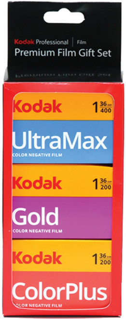 코닥 컬러필름 3종 기프트 세트 (컬러플러스 골드 울트라맥스), 3개, 단품