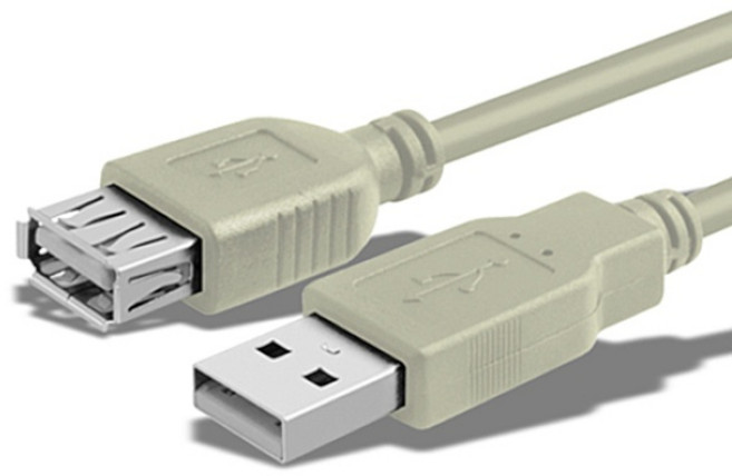 맘보케이블 USB2.0 연장 케이블 프린터 복합기 마우스 키보드 메모리 허브 암숫 연장선, 1개, 3m