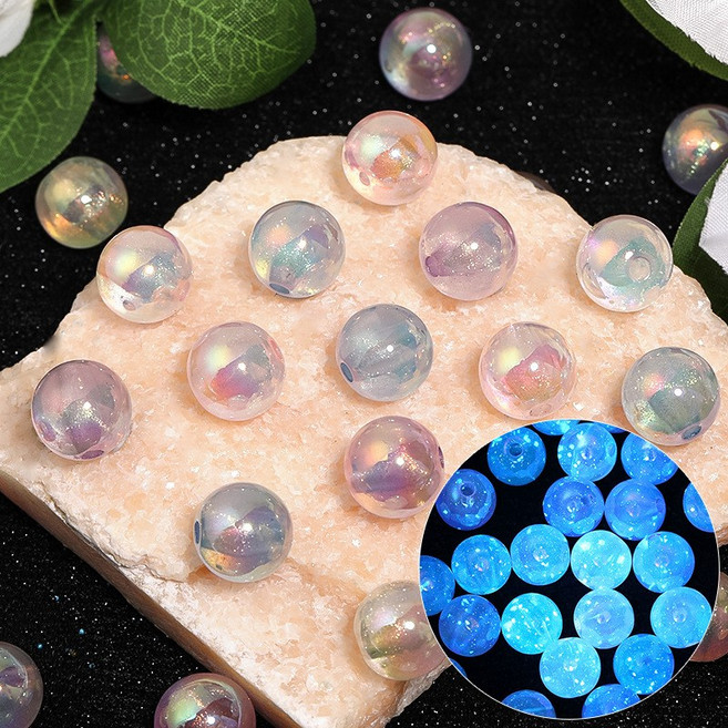 백지마켓 16mm 디자인 포인트 비즈 구슬 10개 1팩