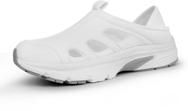 HAWKWELL 여성용 슬립온 투웨이 경량 간호사화 | 통기 논슬립 워크 슈즈