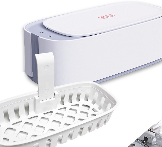 키스뉴욕 네일 듀얼 UV 초음파 세척기, 1개, 화이트