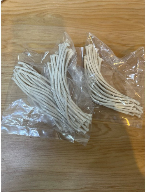印度 黃銅油燈 2厘米 x 6厘米, 台灣棉線30條/包*4
