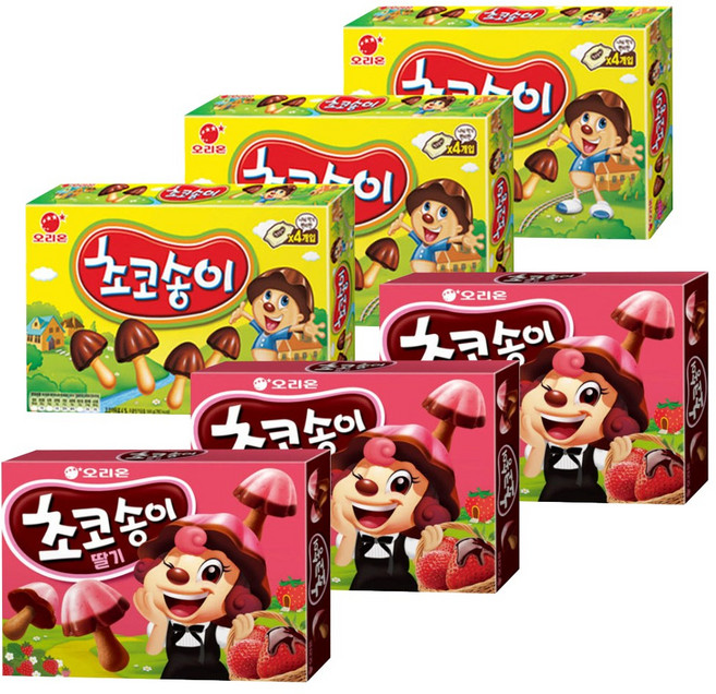 초코송이 144g 오리지널 + 딸기 세트, 3개, 288g