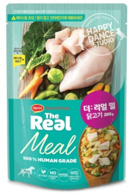 더리얼 밀 닭고기 200g X 3개