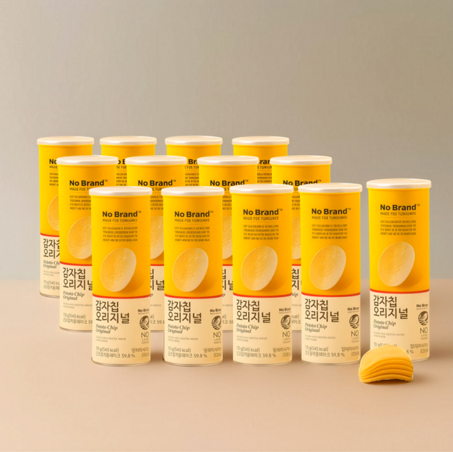 노브랜드 감자칩오리지널, 160g, 14개