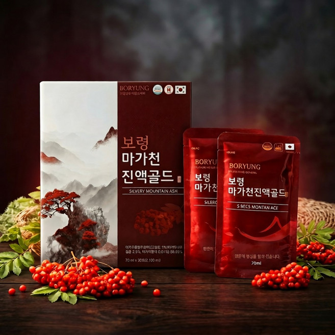 마가목 진액 국산 마가목 엑기스 즙 마가 열매 추출물 엑기스, 1박스, 70ml