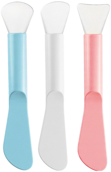 실리콘 팩 듀얼 마스크 에어 터치 브러쉬, 6개, 혼합구성