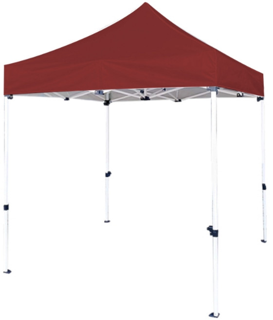 FDW 伸縮帳篷 客廳帳 防水遮陽, 2米x2米-酒紅
