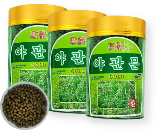 야관문환(300g 3병), 3개, 300g