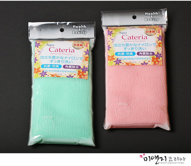 일본산 고급샤워타올 하드샤워타올, 분홍, 1개, 1개입