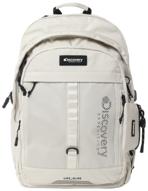 [디스커버리] 공용 라이크 에어 글라이드 백팩 28L DXBK0146 BES, 색상:DXBK0146BES_베이지 / 사이즈:FREE