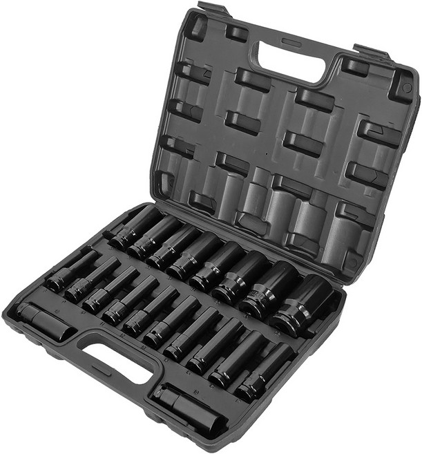 임팩 롱복스알세트 20PCS 에어임팩 에어라쳇렌치, 1개