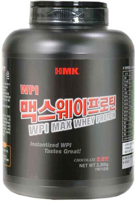 HMK WPI 맥스웨이프로틴 2.3kg 최등급9410wpi 원료사용, 1개