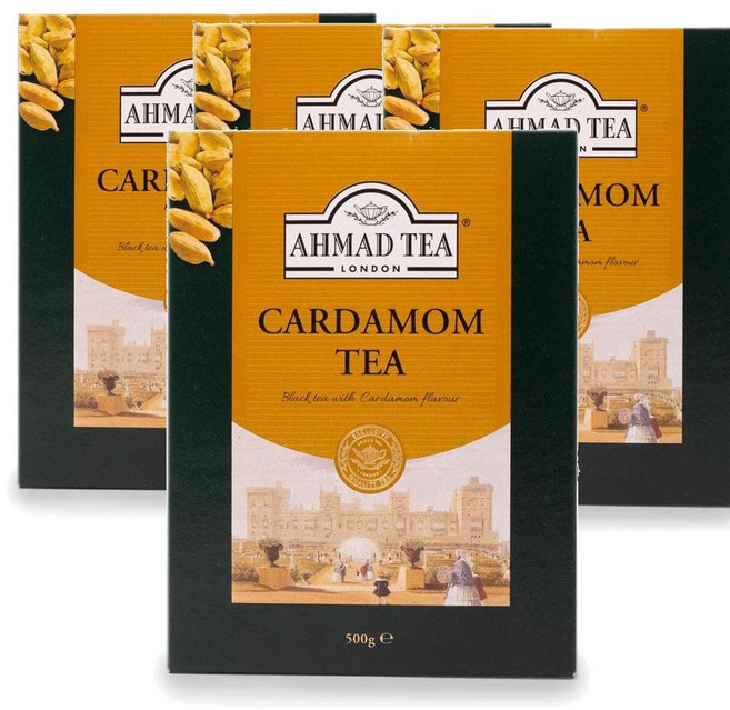 독일 아마드티 Ahmad Tea 영국 카다멈 루즈티 잎차 홍차, 500g, 500g, 1개입, 4개