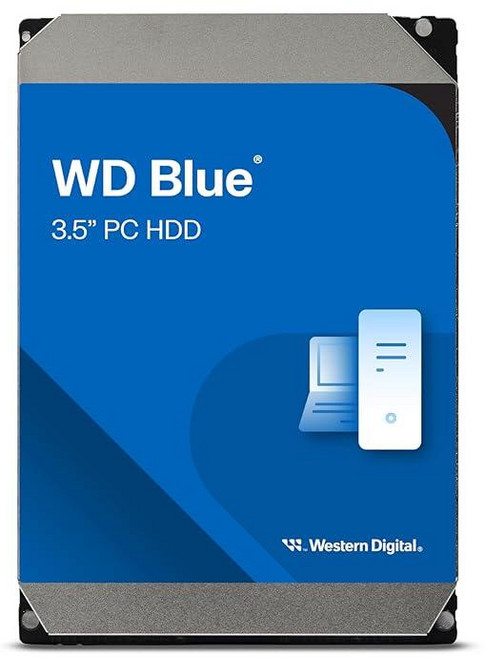 Western Digital 10TB WD 블루 내장 하드 드라이브 HDD - 7200RPM SATA 6Gb/s 512MB 캐시 3.5인치 - WD100EAGZ 19004, 3.5", 4TB