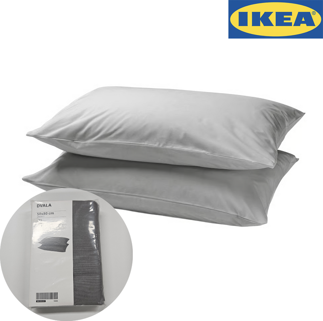 이케아 드발라 베개커버 면100% 2개입