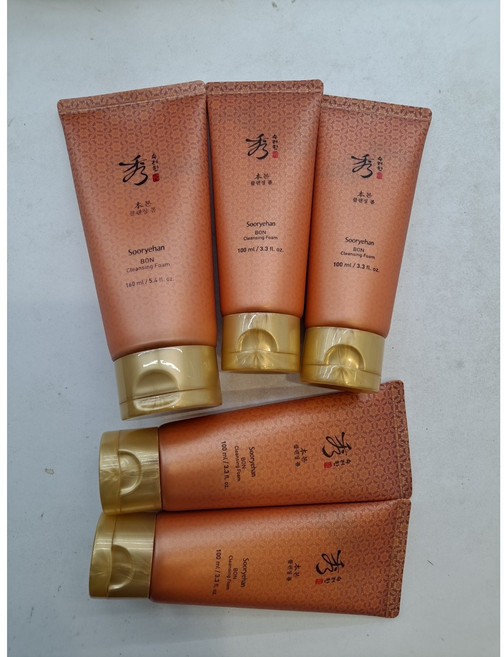 수려한 본 클렌징 폼 본품 160ml*1+여행용 100ml*4개 (가성비짱)주문 다음날 도착보장합니다., 1개