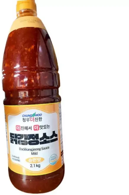 청우 닭강정소스 2.1Kg 8개 양념소스 닭강정양념, 1개