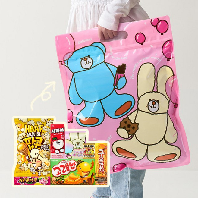 초코베어 쿠키버니 어린이날 과자선물세트, 1개, 단품