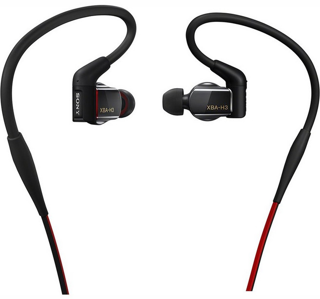 SONY 캐널형 이어폰 고해상도 음원 대응 리모컨 마이크 부착 XBA-H3