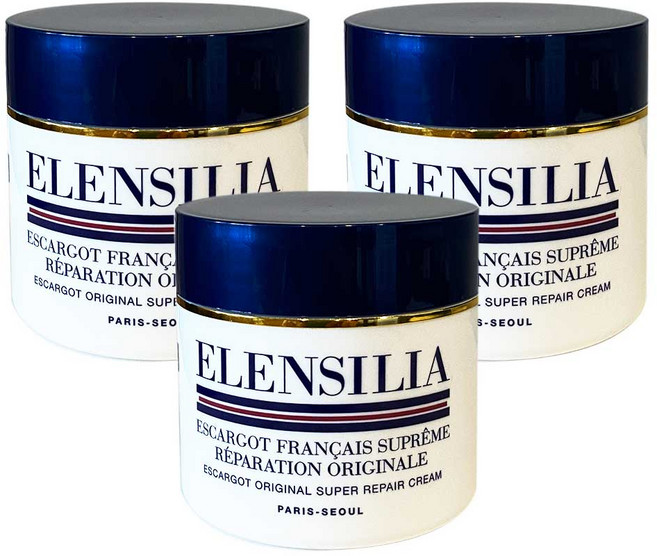 엘렌실라 에스카르고 오리지널 슈퍼리페어 달팽이크림 50g 3개