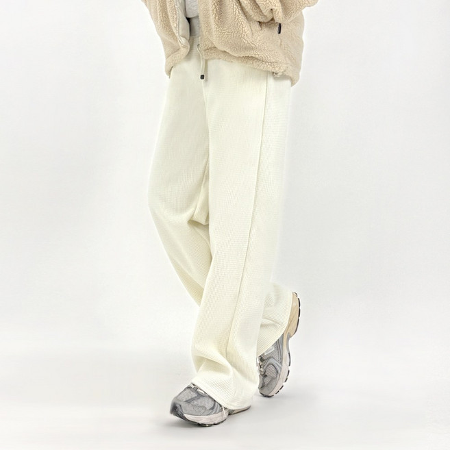 디알엠 여성 밴딩 기모 팝골덴 바지