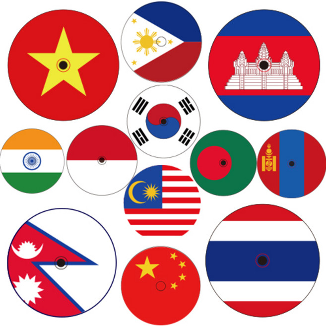 [매직북스] 아시아 팽이 (13종 택1), 1개, 인도네시아