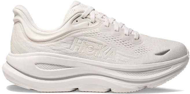 HOKA 본디 9 "화이트" 스니커즈