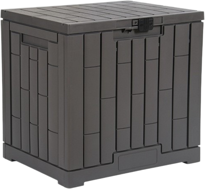 대용량 가정용 플라스틱 공간박스 큐브 수납함 옷장 책장 정리함 잠금 스토리지박스 1개, 검은색